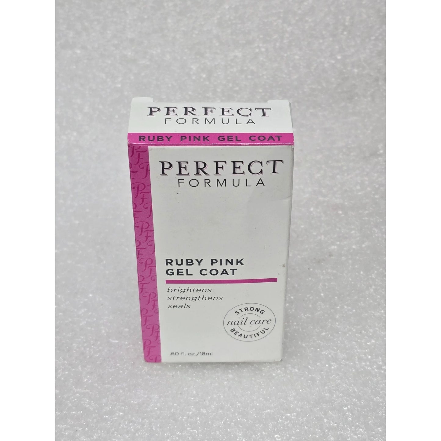Perfect Formula Ruby Pink Gel Coat Nail Care 0.6 Fl Oz