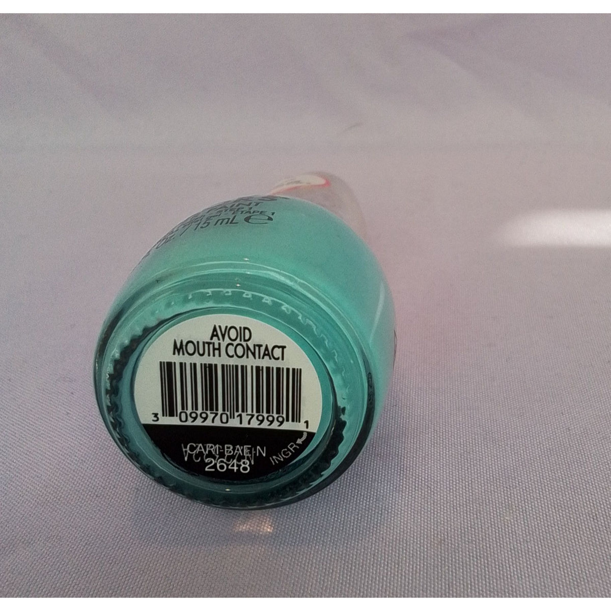 Sinful Colors Powder Paint Nail Polish Cari-Bae-N Long-Lasting Vibrant Finish