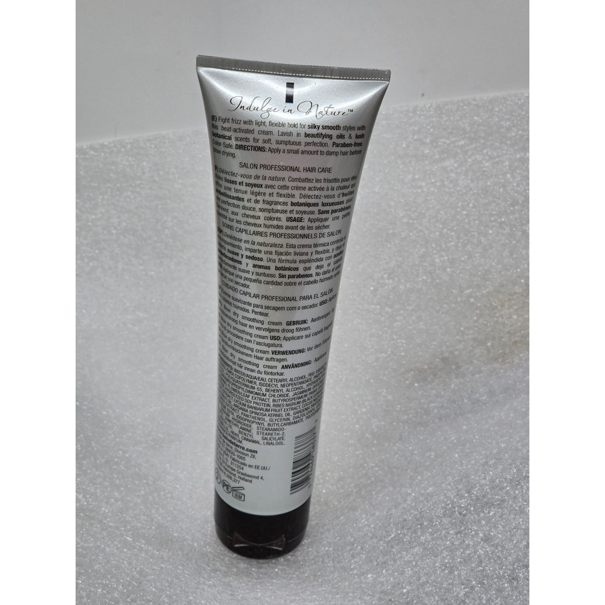 Bain De Terre Jasmine Blow Dry Smoothing Cream 5.1 oz With Argan & Monoi Oils