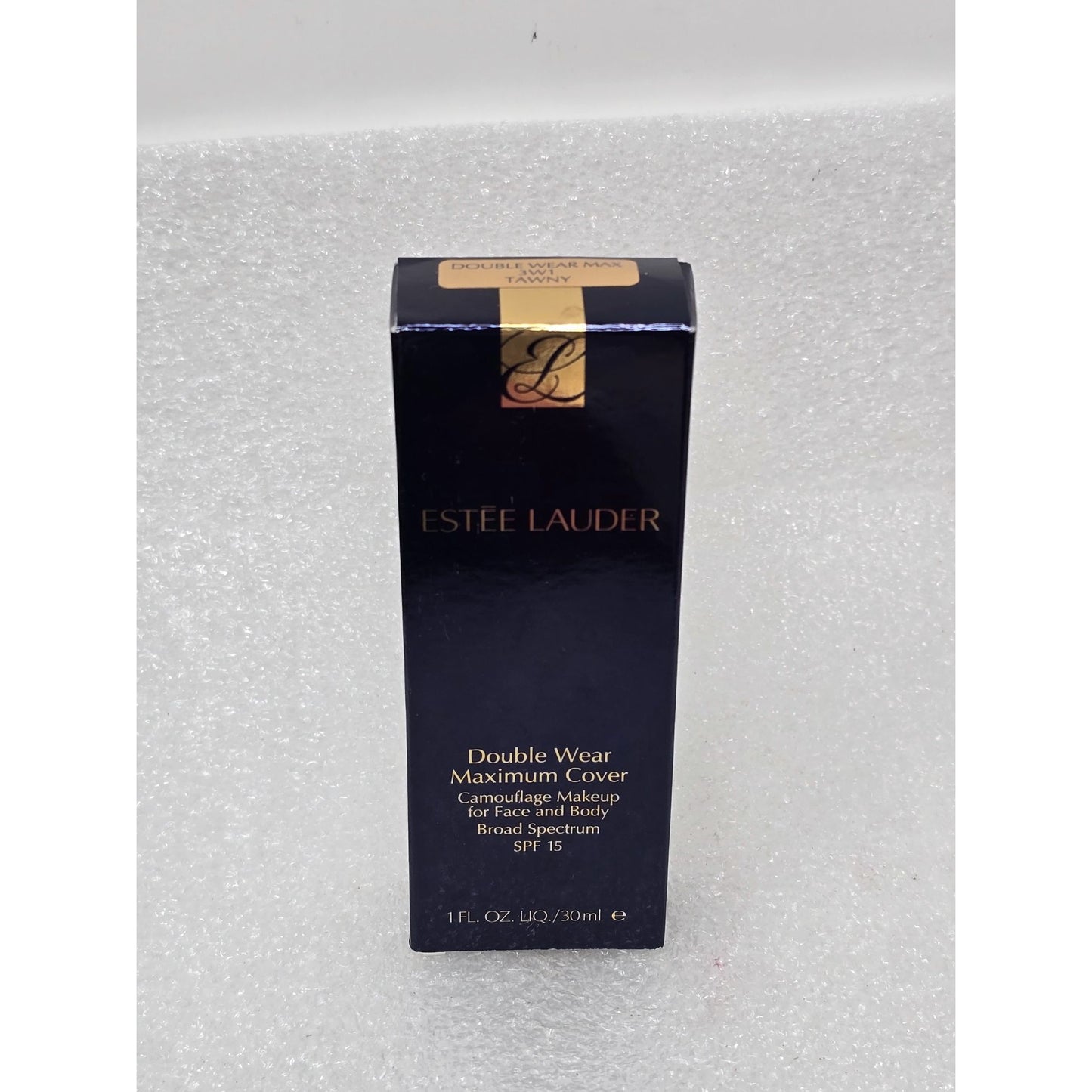 Estée Lauder Double Wear Maximum Cover Foundation SPF 15 3W1 Tawny 1 Fl Oz/30ml