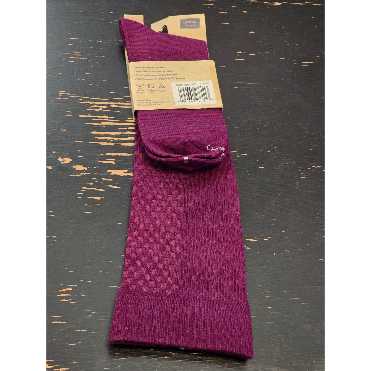 Cherokee Legwear Compression Socks 10-15 mmHg Circulation Support Ladies 6-11