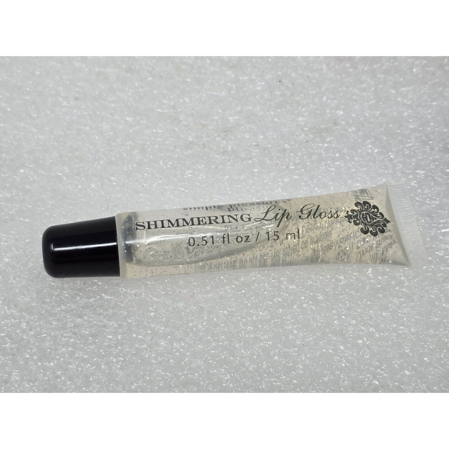 Simple Pleasures Shimmering Lip Gloss 0.51 Fl Oz Clear