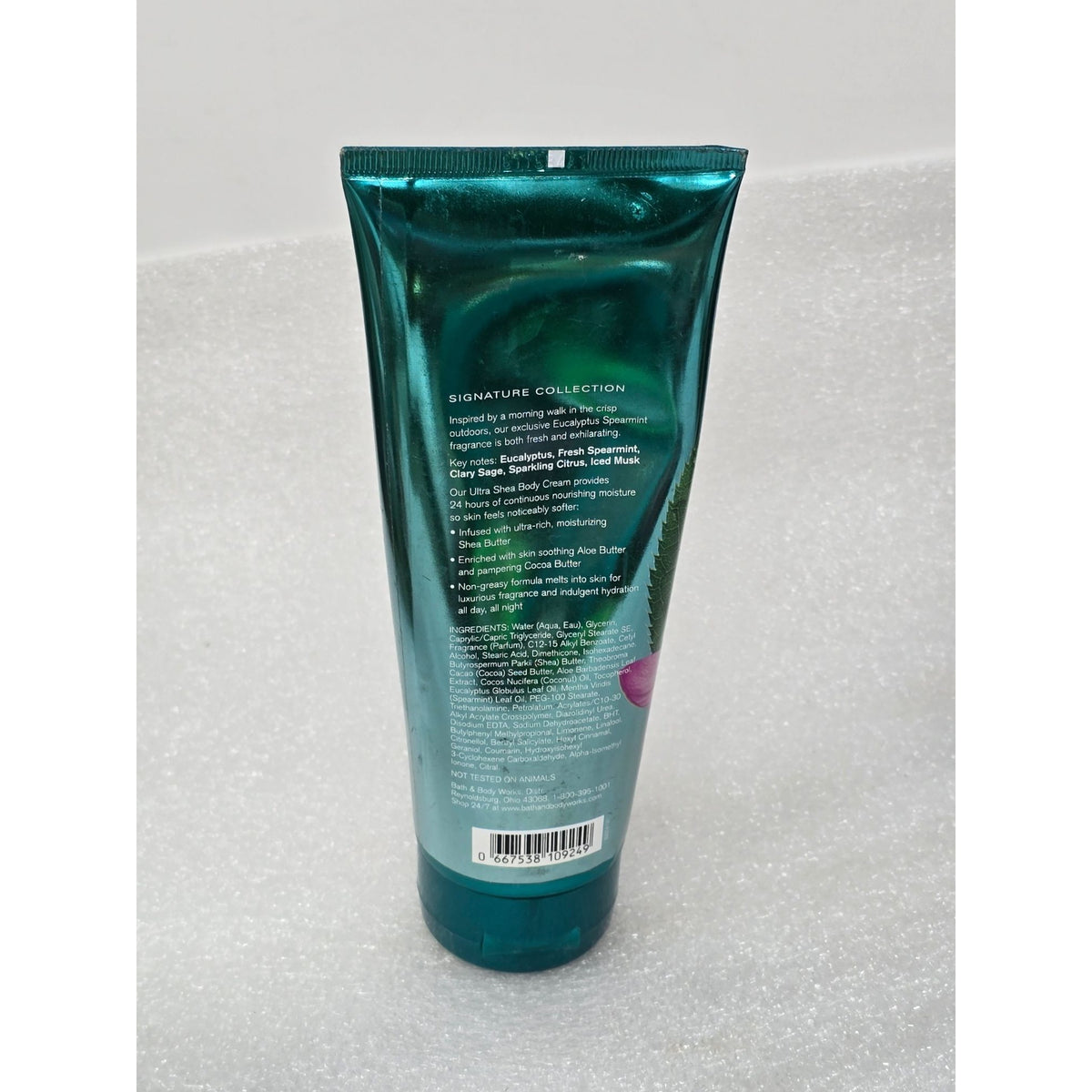 Bath & Body Works Eucalyptus Spearmint Ultra Shea Body Crea24-Hour Moisture