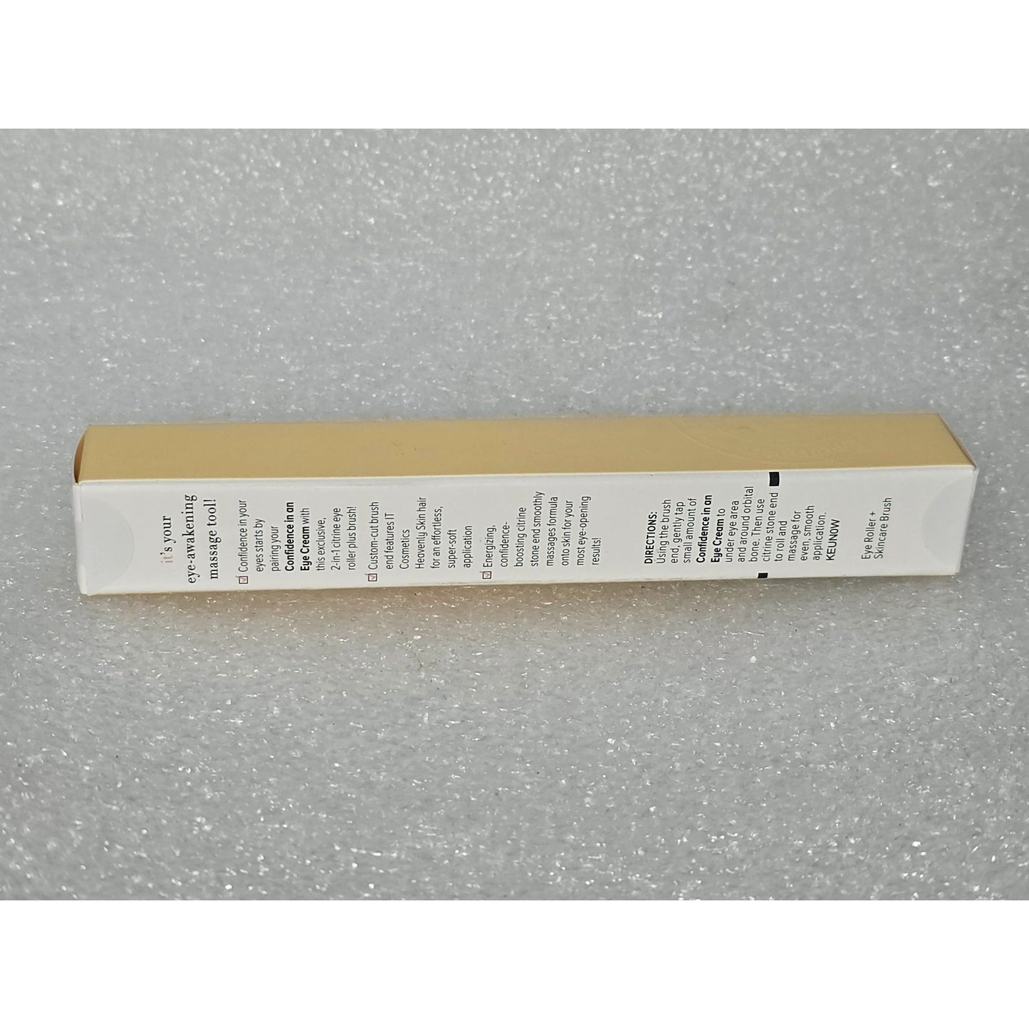 Confidence In A Citrine Eye Roller Anti-Fatigue De-Puffing Tool By It Cosmetics