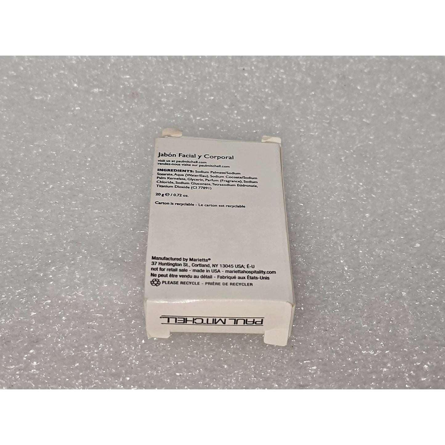 Paul Mitchell Refreshing Citrus Face & Body Bar 20g Travel Size