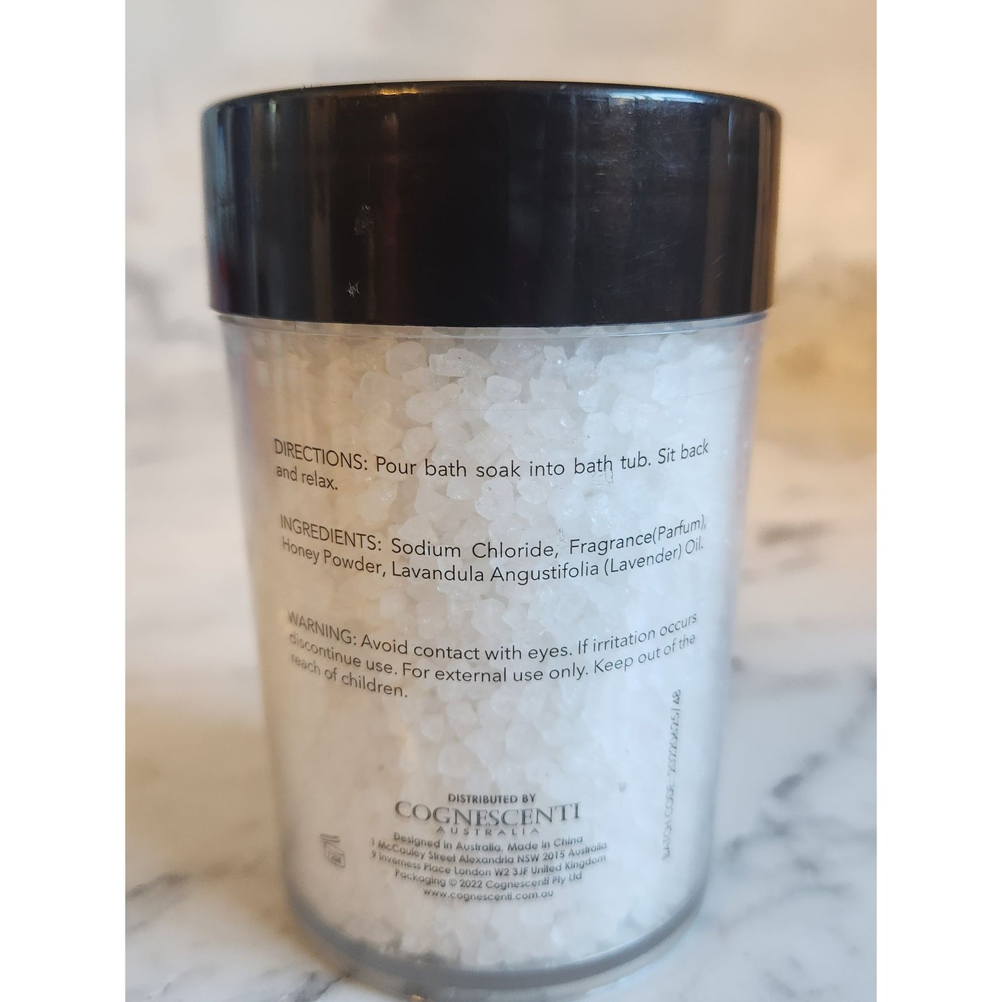 Australian Apothecary Sydney Manuka Honey & Lavender Bath Salts 200g 7.05 Oz