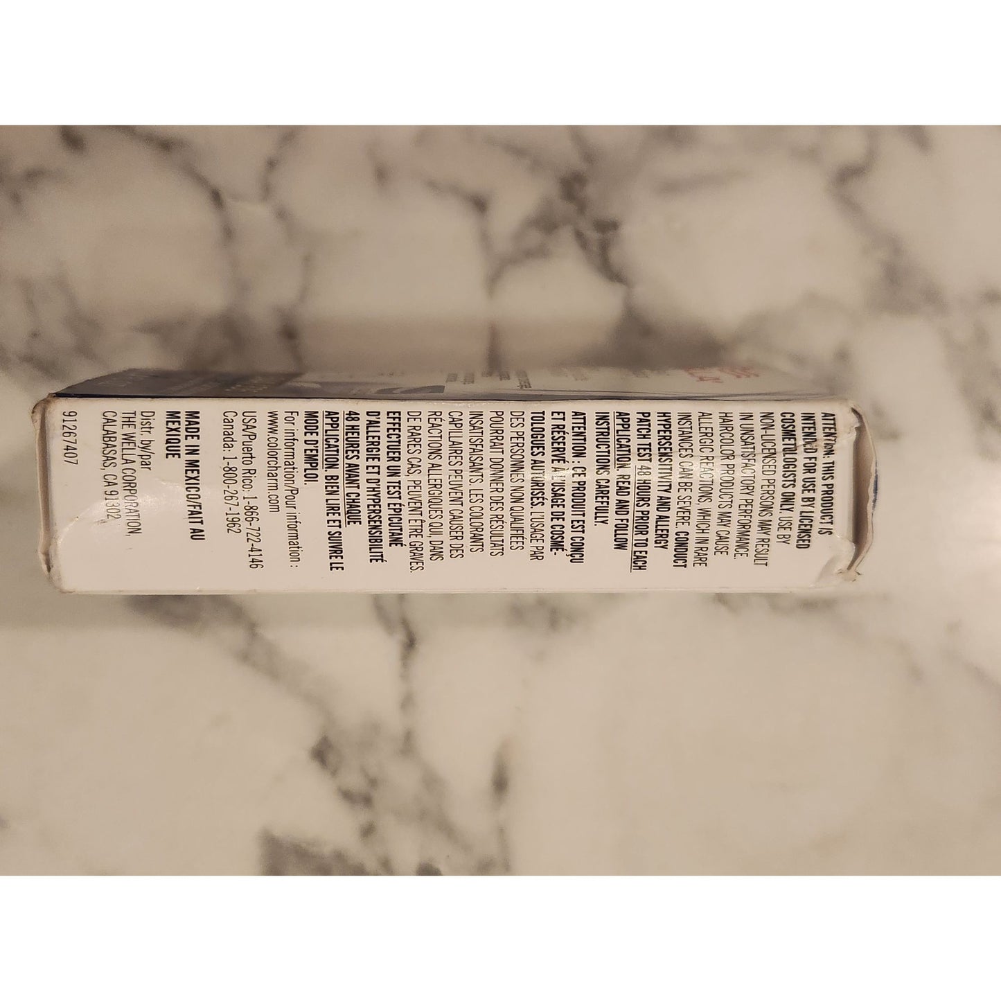 Wella Color Charm Permanent Liquid Hair Color 5AA / 336 Light Brown Intense Ash