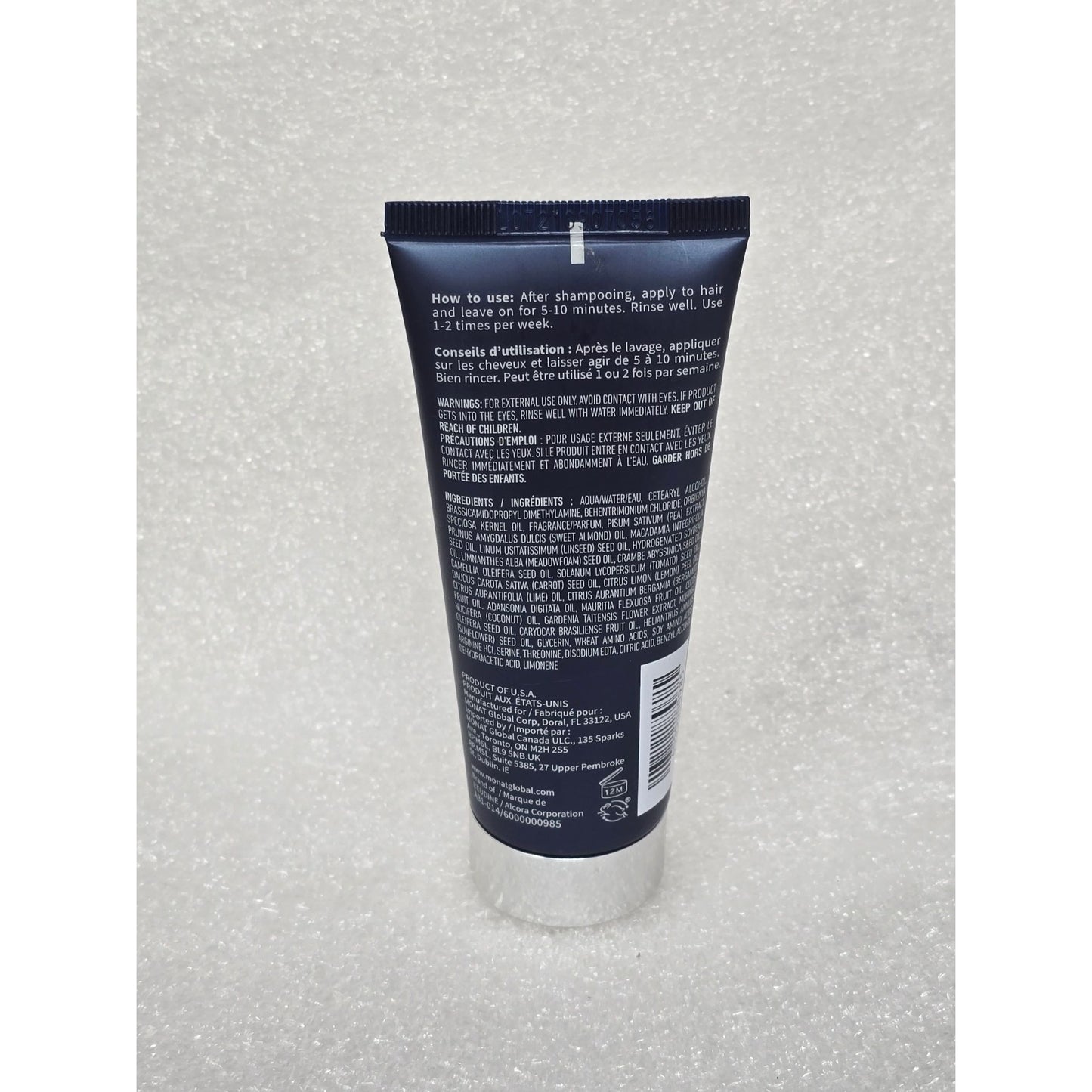 Monat Super Moisture Masque With Rejuveniqe 2 oz Hydrating Hair Treatment