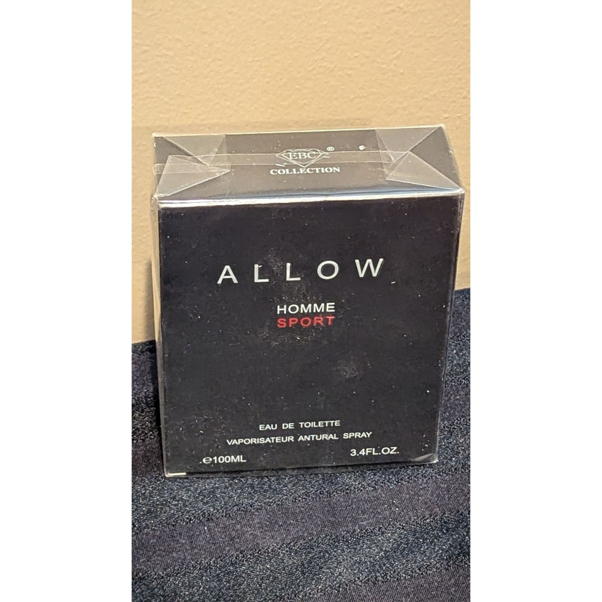 Allow Homme Sport Eau De Toilette Cologne Spray 3.4 oz Sealed Men's Fragrance