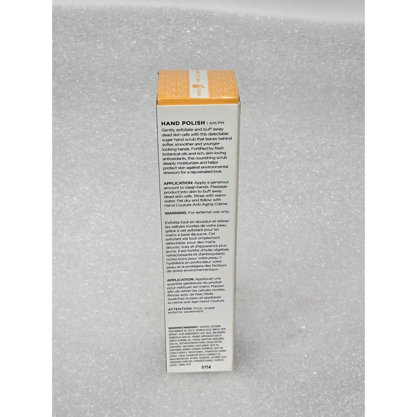 Aloette Farm To Jar Hand Polish Exfoliating Hand Scrub 2 Fl Oz