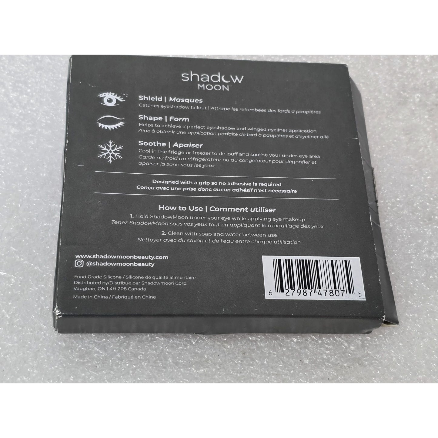 Shadow Moon Reusable Shadow Shield For Fast And Flawless Eye Makeup Application