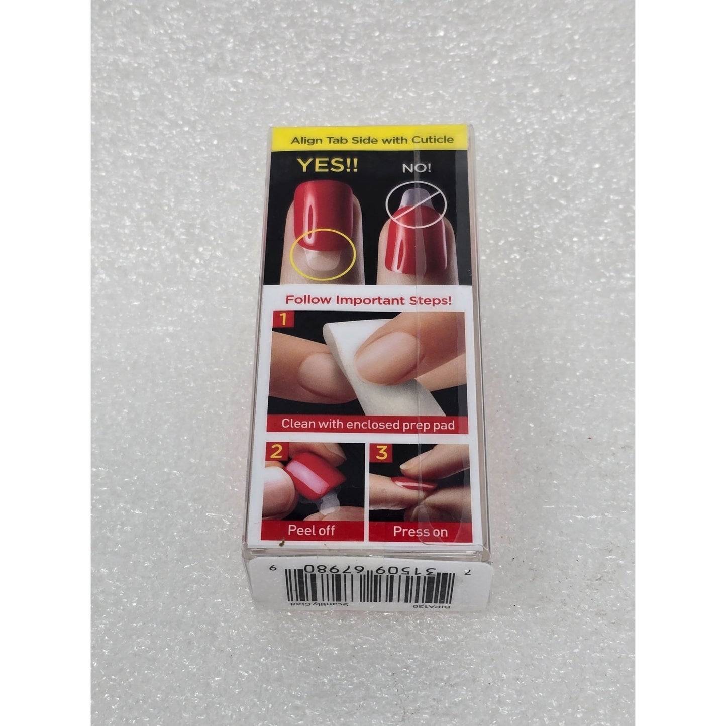 imPRESS Press-On Manicure One-Step Gel Nails Neon Orange & Leopard Accent 30