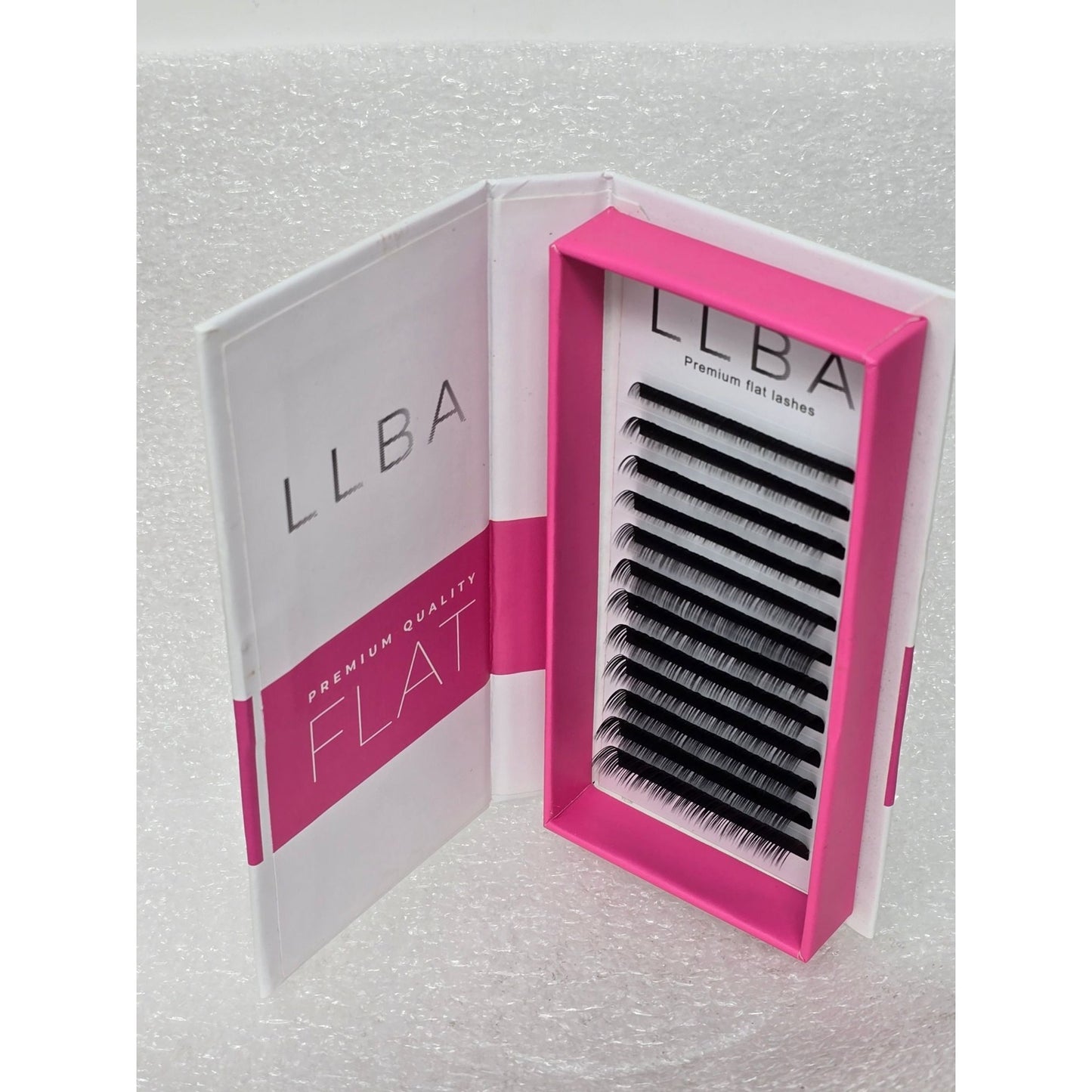 Llba Premium Quality Flat Lashes Professional Eyelash Extension Set