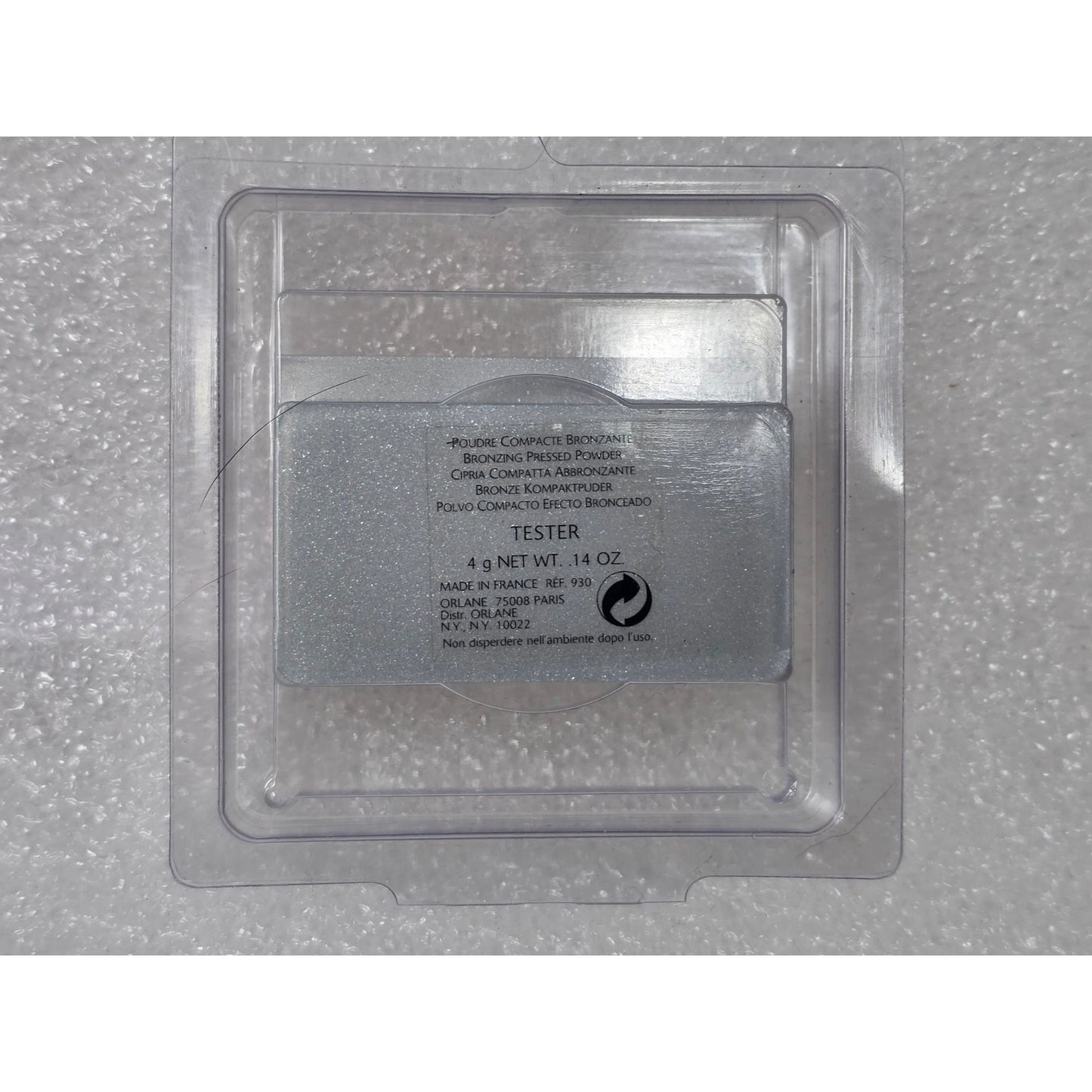Orlane Bronzing Pressed Powder Refill 06 Miel Foncé 4g Compact Made In France