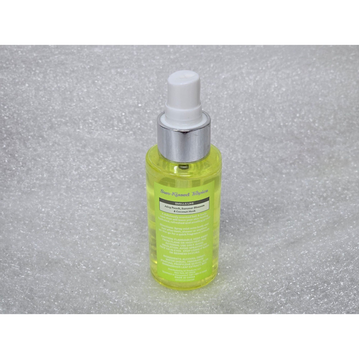 Solar Flare Hair & Body Fragrance Mist Sun-Kissed Tropics 1.7 Fl Oz Travel Size