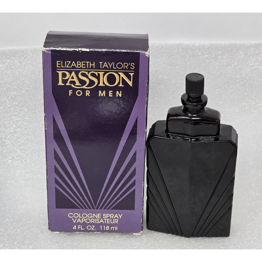Elizabeth Taylor's Passion For Men Cologne Spray 4 Fl. Oz. 118 ml