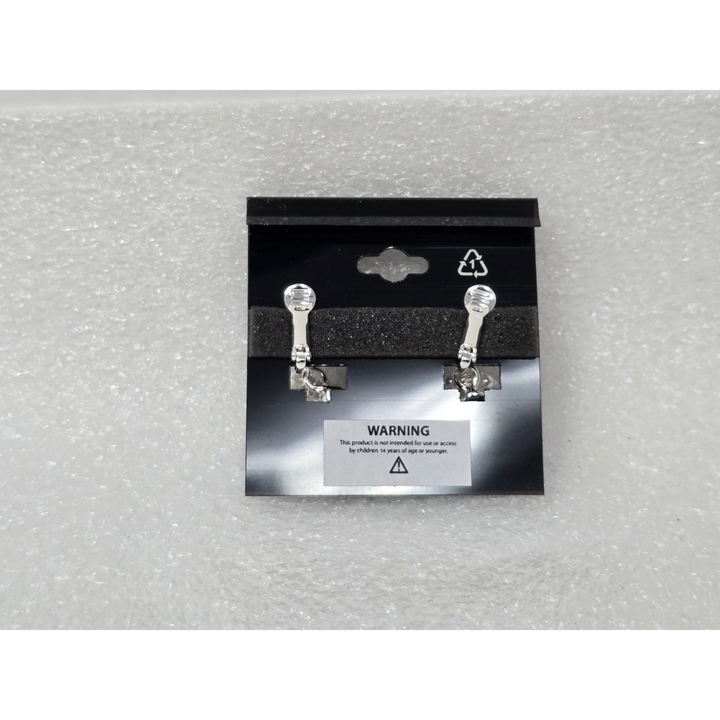 Anne Klein Blue & Faux Pearl Drop Clip-On Earrings With E-Z Comfort Clip Design