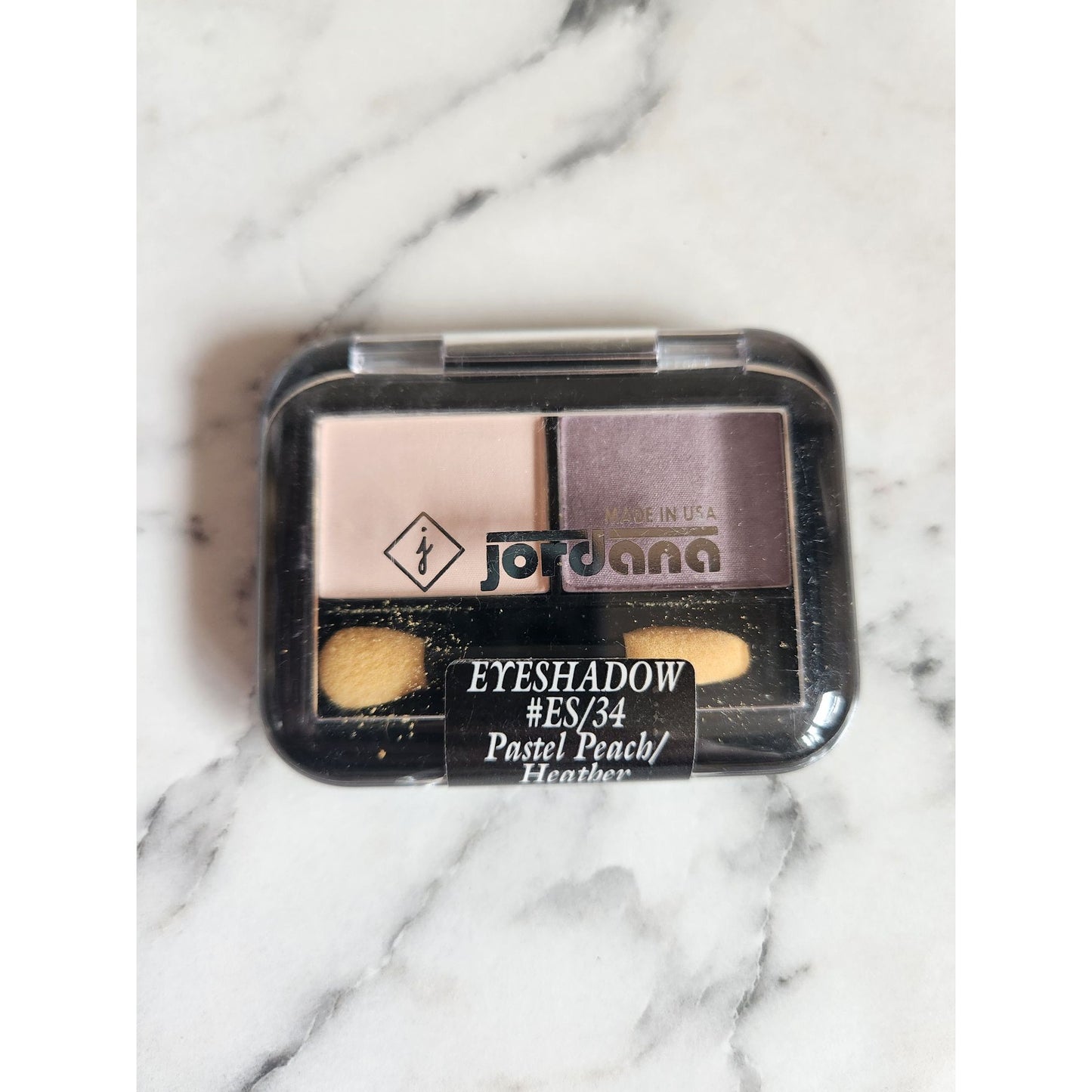 Jordana Eyeshadow Duo #ES/34 Pastel Peach & Heather 2.2g