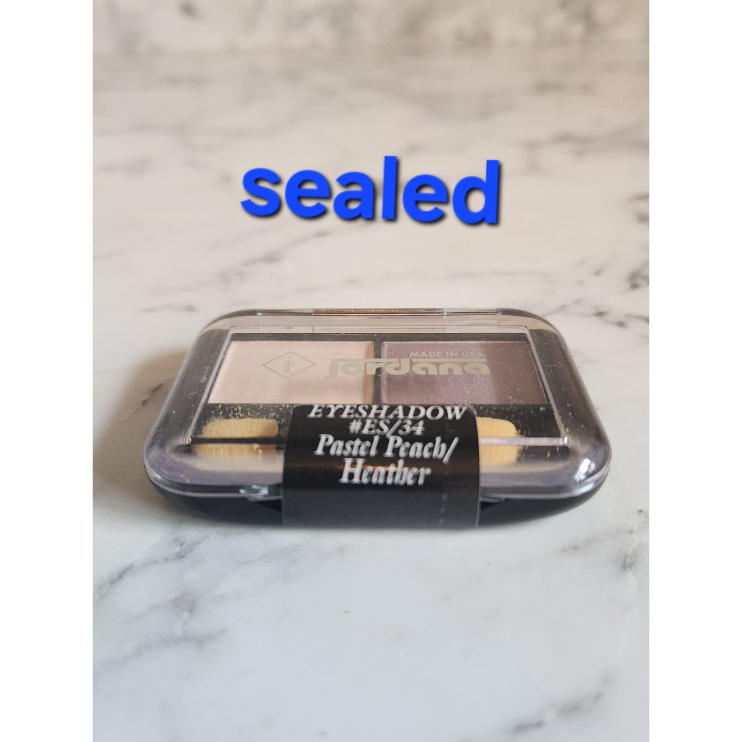 Jordana Eyeshadow Duo #ES/34 Pastel Peach & Heather 2.2g