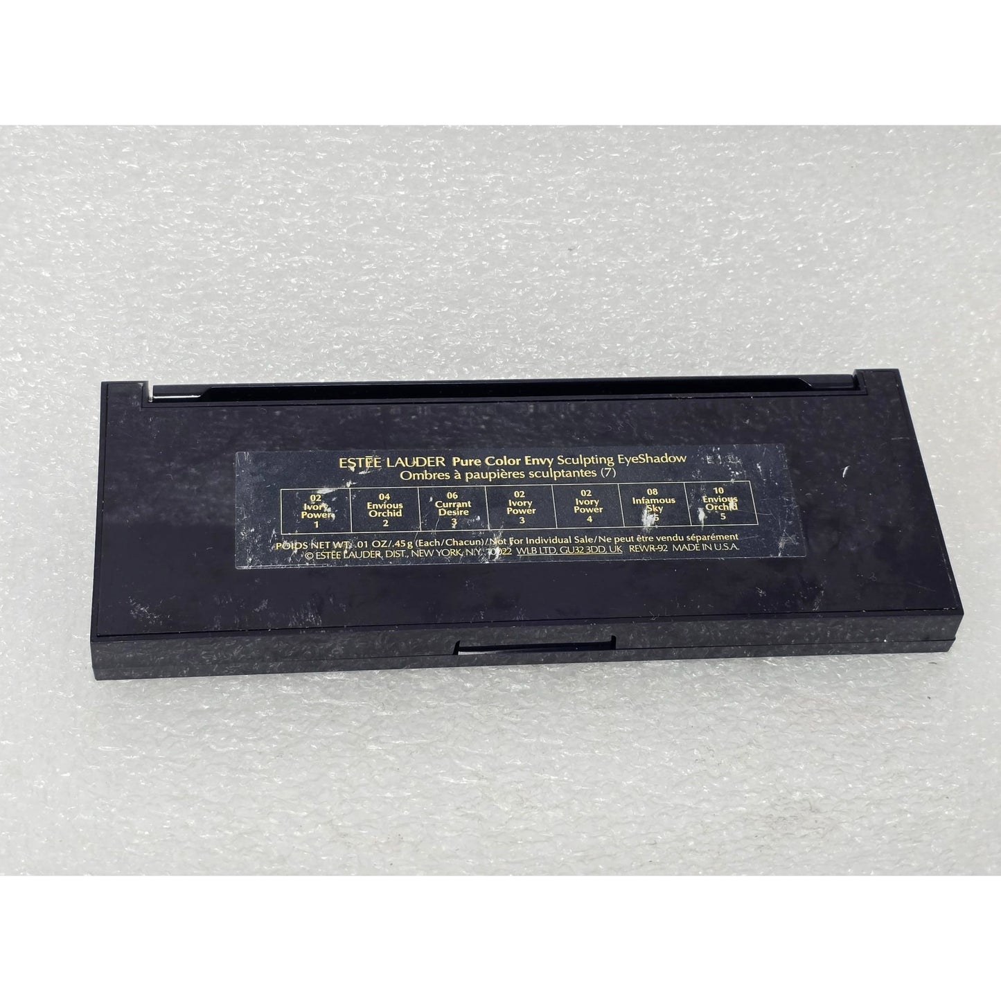 Estée Lauder Pure Color Envy Sculpting Eyeshadow Palette 7 Shades With Brush