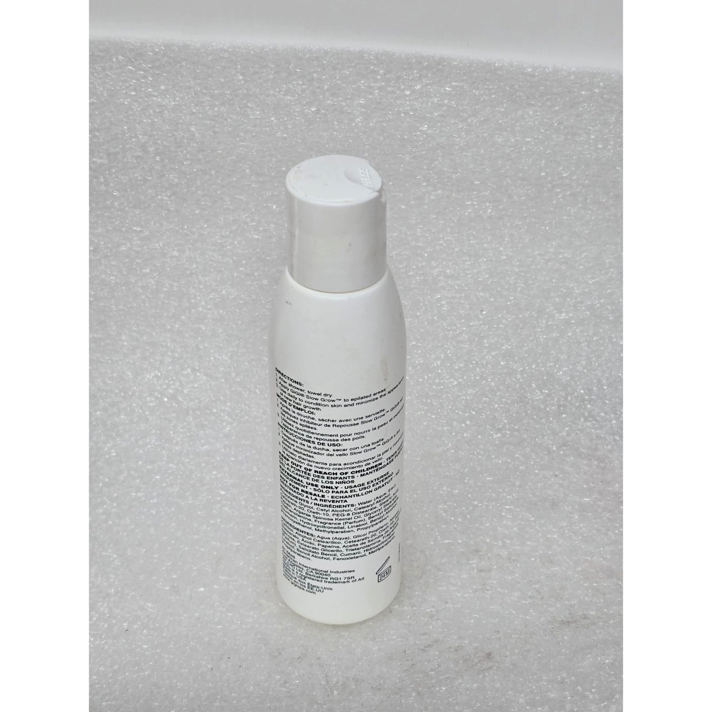 GiGi Slow Grow Hair Minimizer With Argan Oil 118mL / 4 fl oz