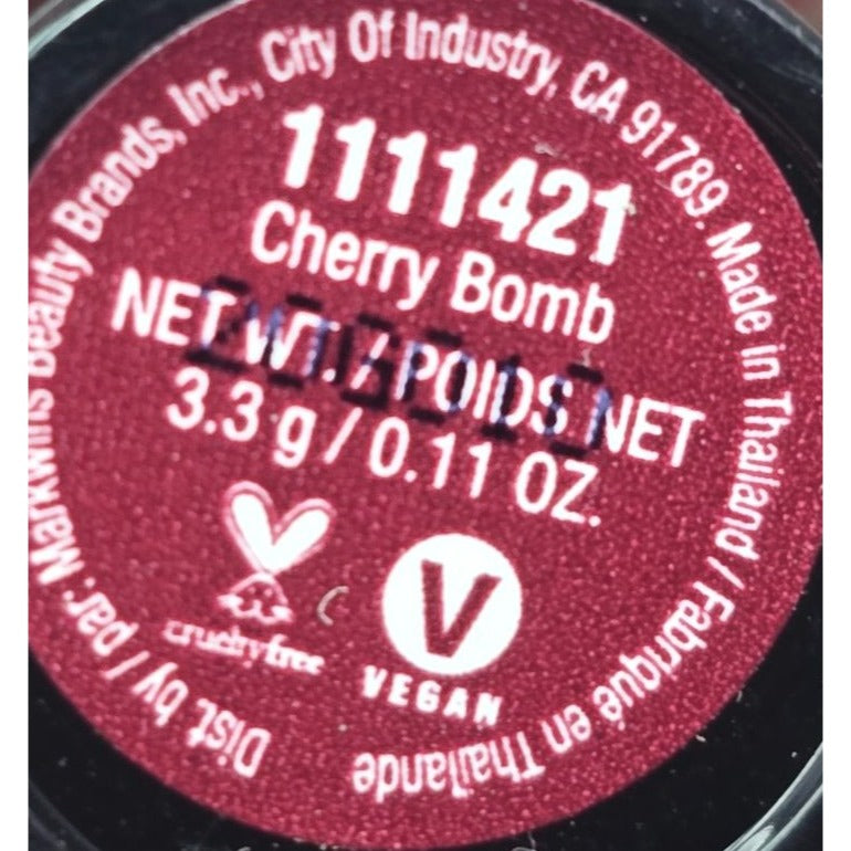 Wet N Wild MegaLast Lip Color Cherry Bomb 3.3g Vegan Matte Lipstick