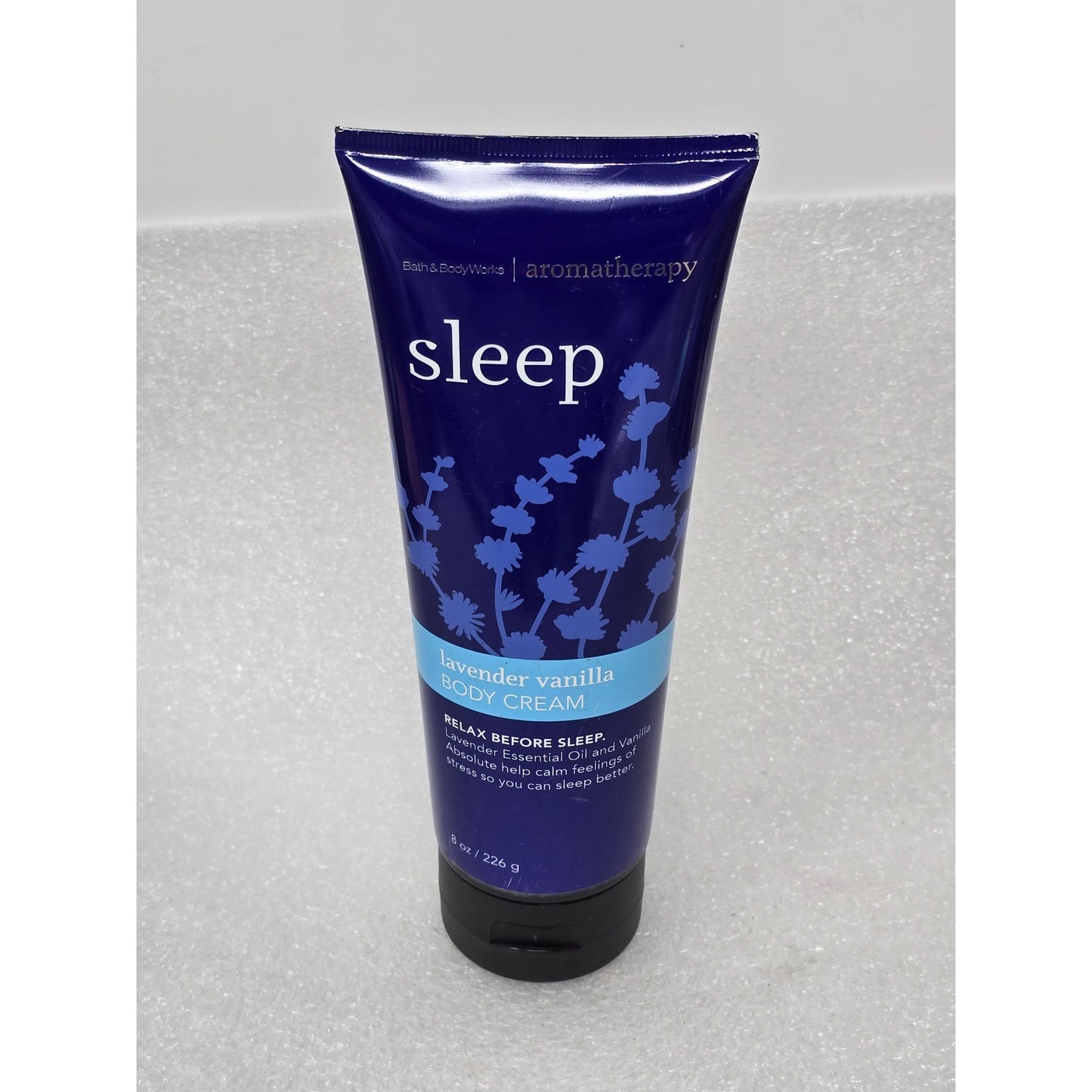 Bath & Body Works Aromatherapy Sleep Lavender Vanilla Body Cream 8 Oz