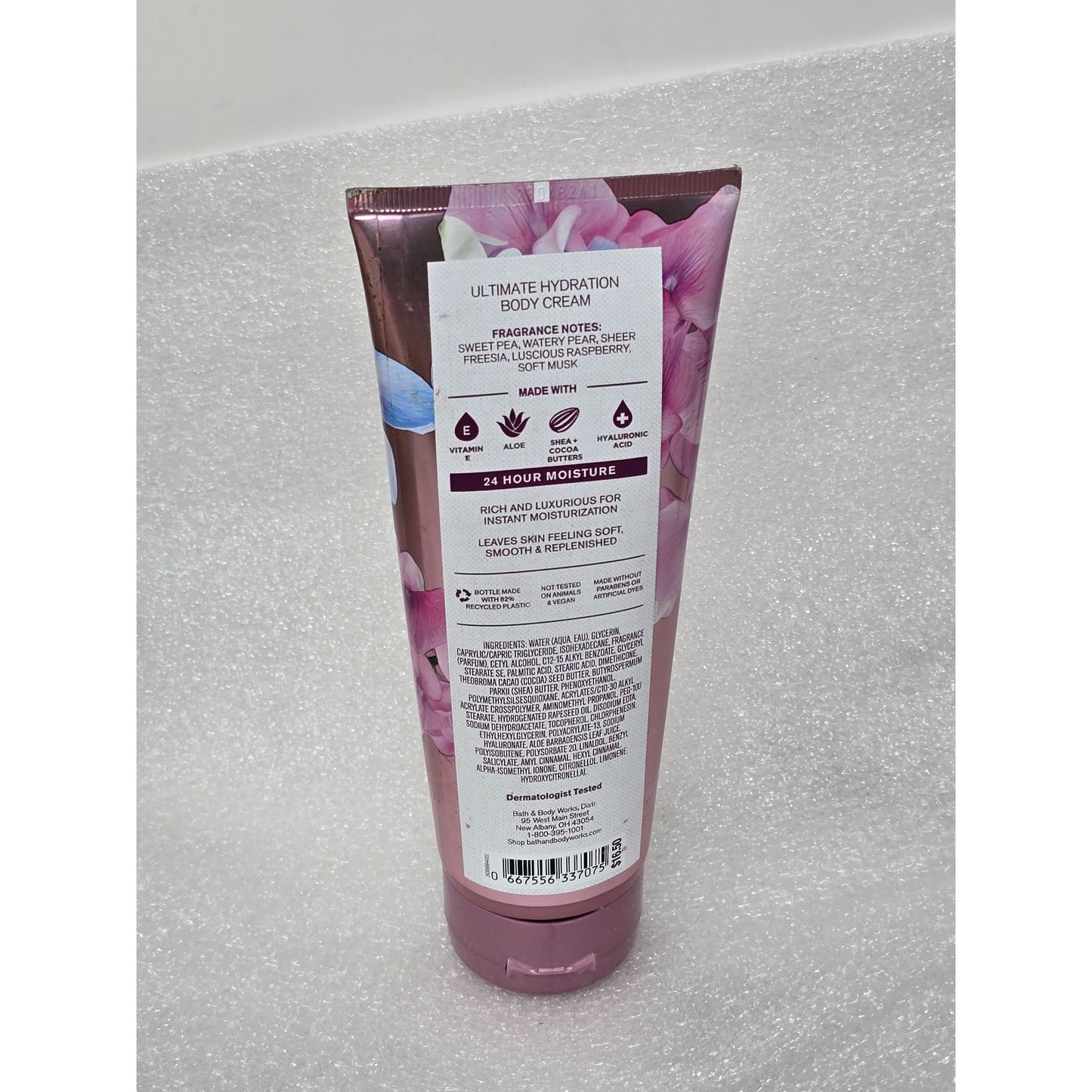 Bath & Body Works Sweet Pea Ultimate Hydration Body Cream With Shea Butter
