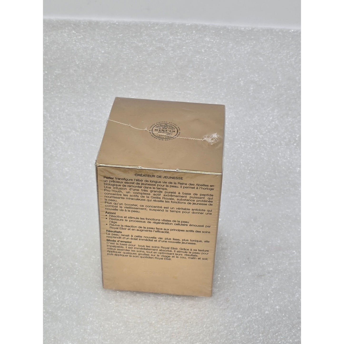 Perlier Royal Elixir Youth Creator Serum With Royal Pro-Youth Peptide 95ml