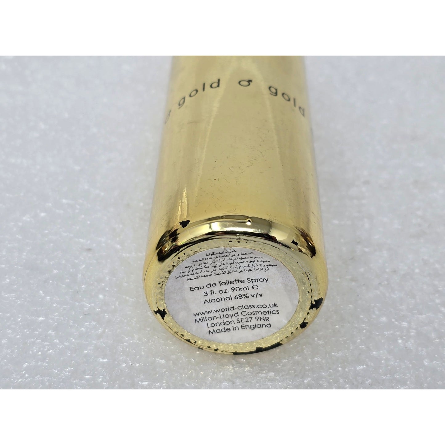 World Class Milton Lloyd Cosmetics Colour Me Homme Gold Eau De Toilette Cologne