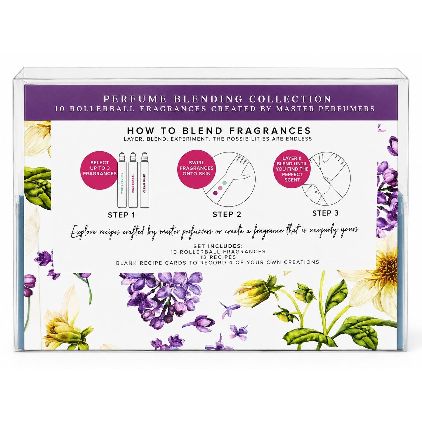 Kirkland Signature Perfume Blending Collection 10 Rollerball Fragrances Set