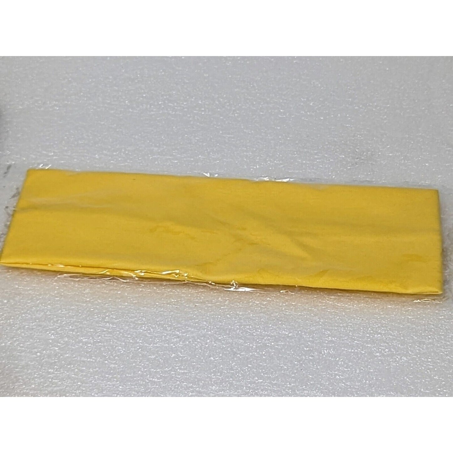 Elastic Wide Headband Hairband Women Running Yoga Plain Hair Band Yellow