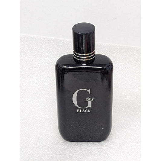 Parfums Belcam G Eau Black Eau de Toilette, Cologne for Men, 3.4 Oz