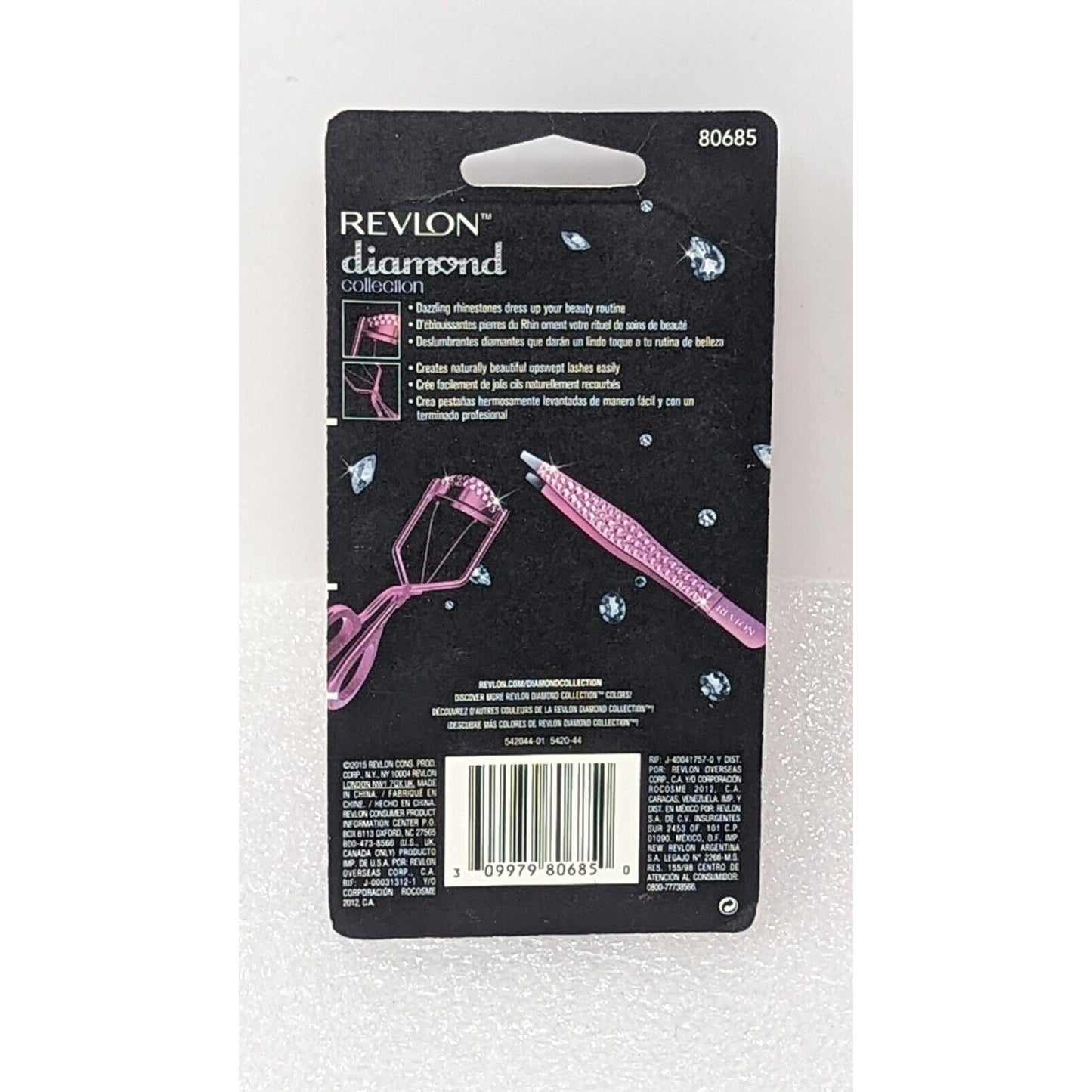 Revlon Natural Curl Diamond Collection Eyelash Curler #80685 Purple
