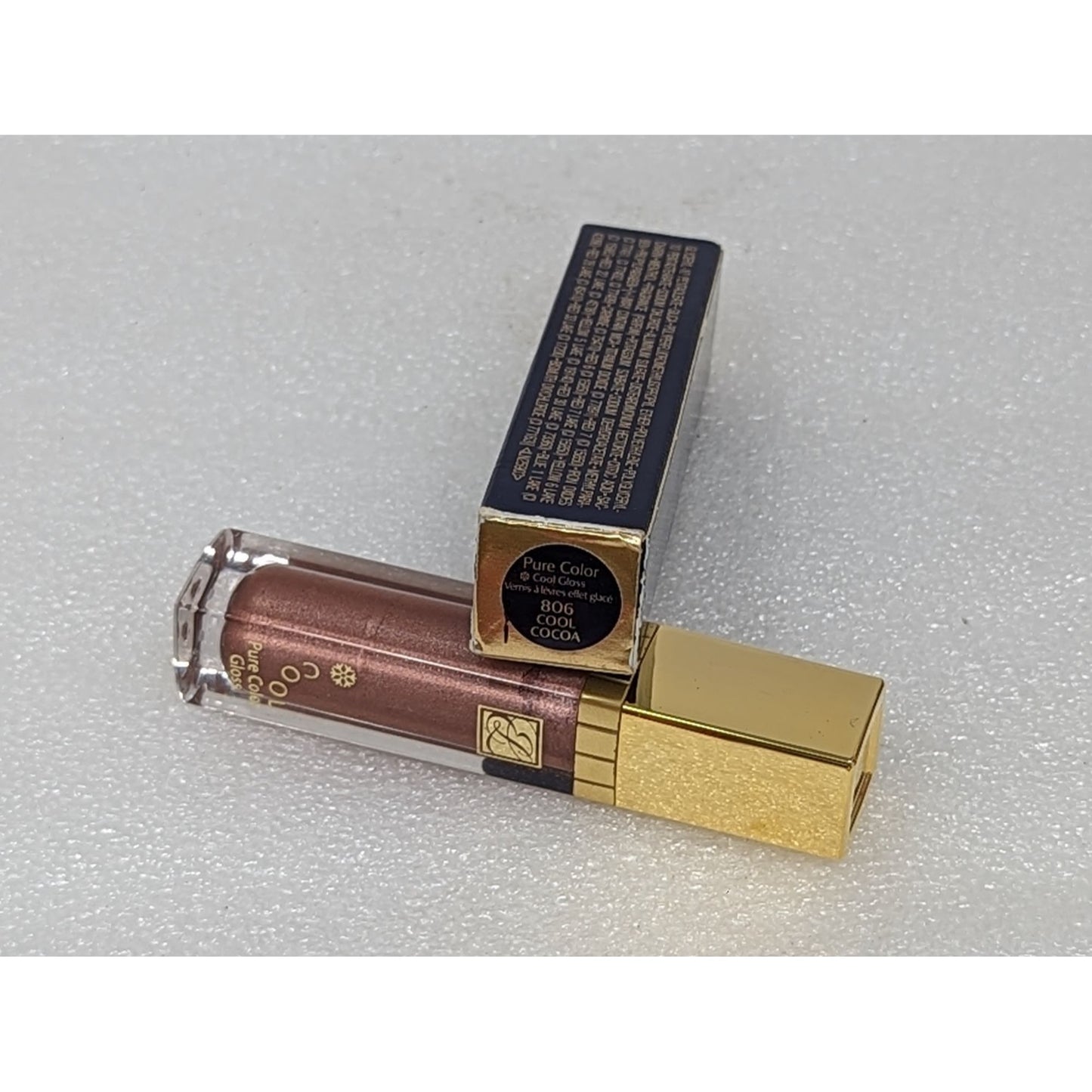 Estee Lauder Pure Color Cool Lip Gloss Cool Cocoa 806