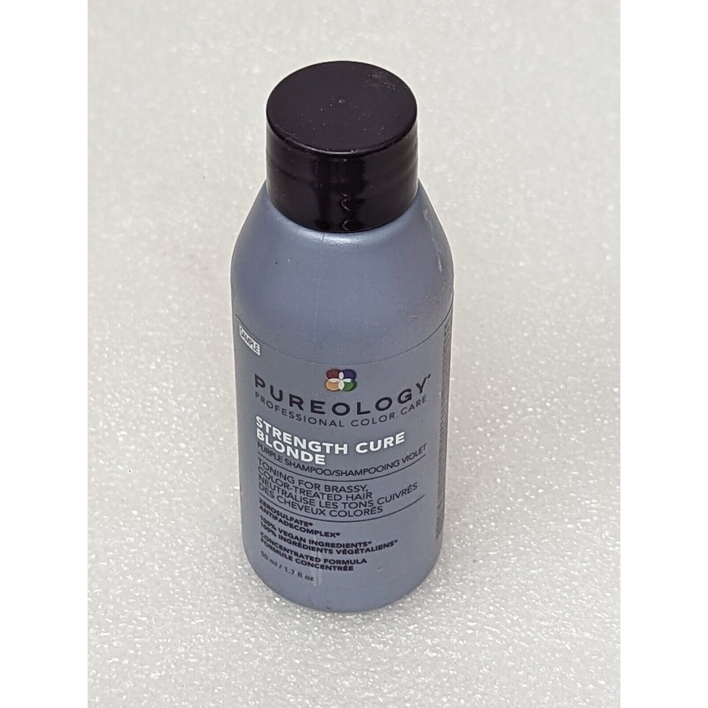 Pureology Strength Cure Blonde Purple Shampoo 1.7 oz Travel Size