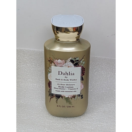 Bottle Bath & Body Works Dahlia Body Lotion 24 Hour 8 oz