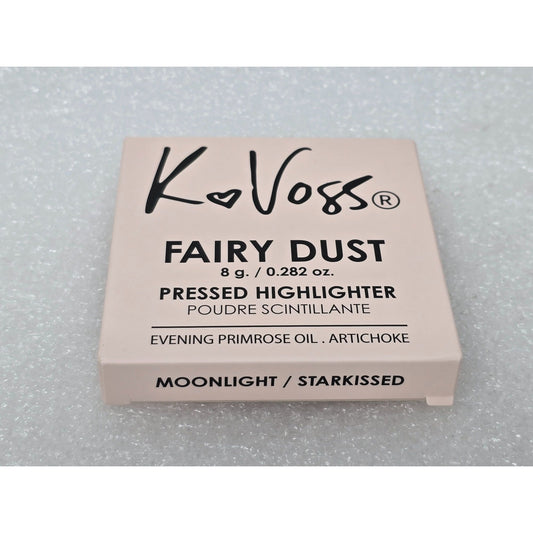 K Voss Fairy Dust Pressed Highlighter Moonlight / Starkissed 8g Cosmetic Makeup