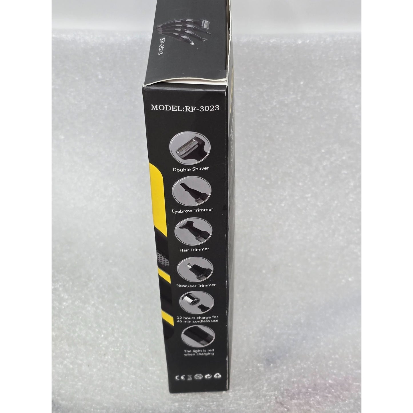 Csnid Rechargeable Groomer Kit 4-In-1 Shaver Trimmer Set Hair Nose Ear Eyebrow