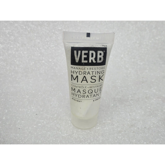 Verb Hydrating Mask .67 oz Manage & Restore Masque Hydratant Unisex Travel Size