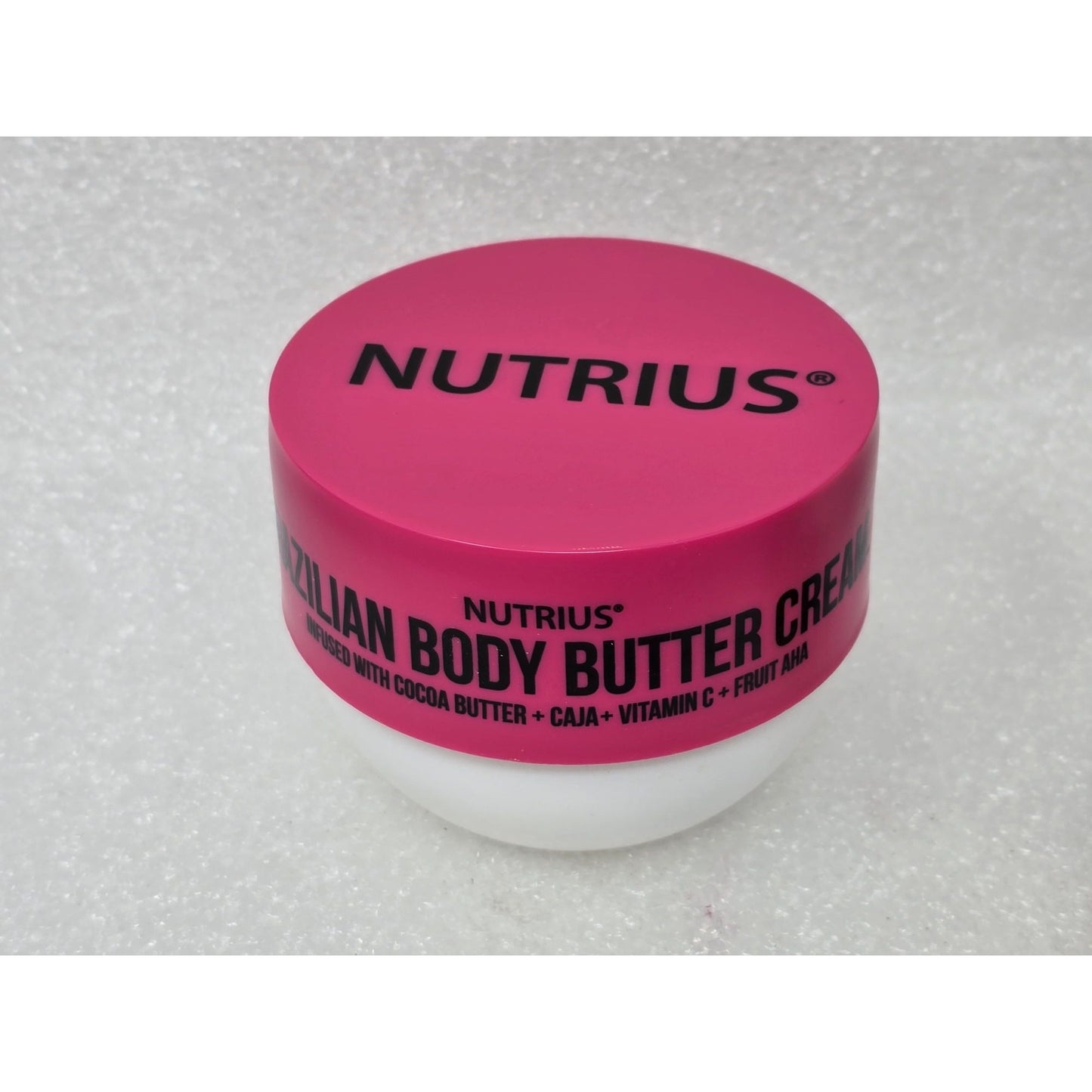 Nutrius Brazilian Body Butter Cream With Cocoa Butter & Vitamin C Berry Bliss