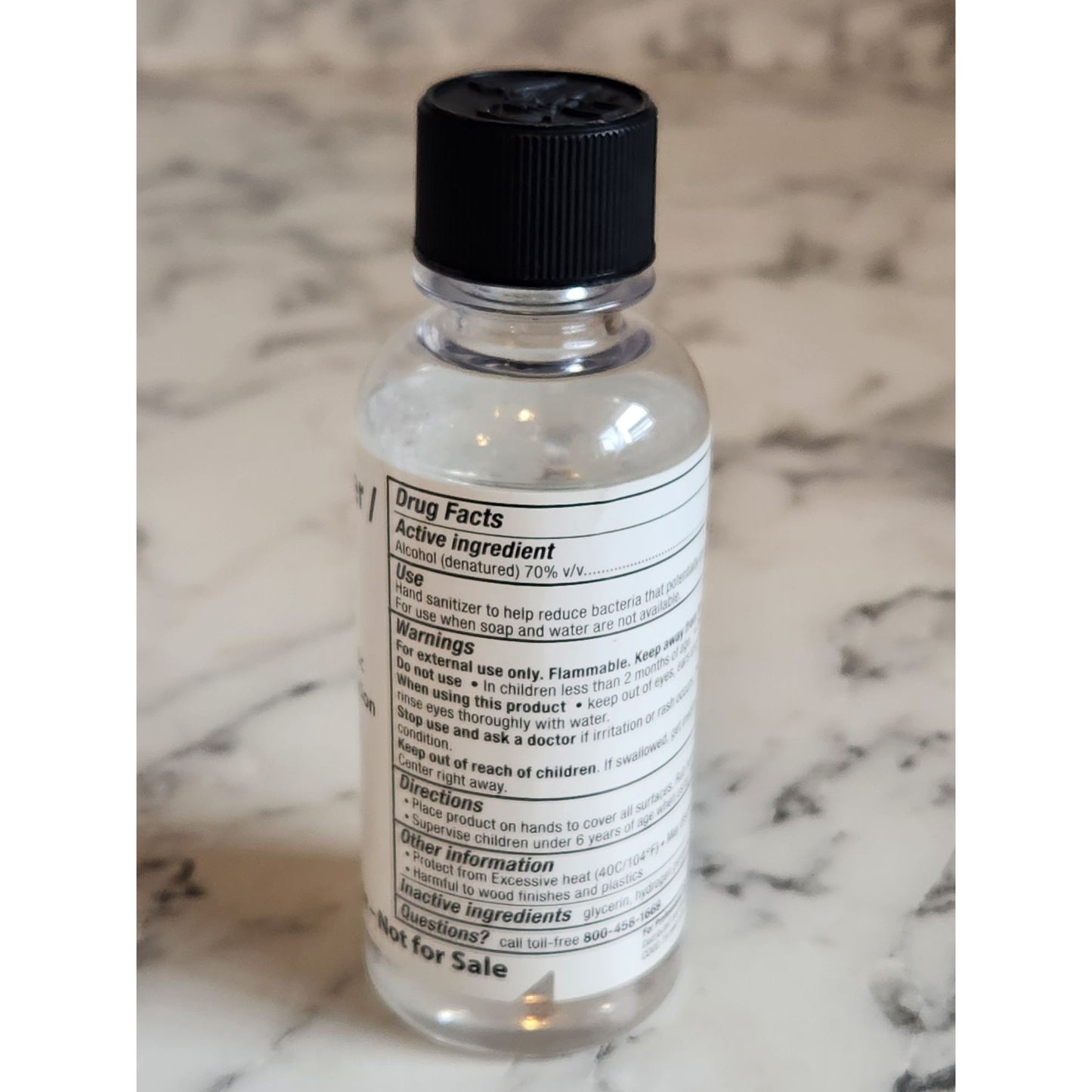 Hand Sanitizer Antiseptic Hand Rub 3.2 Fl. Oz. 70% Alcohol Non-Sterile Topical