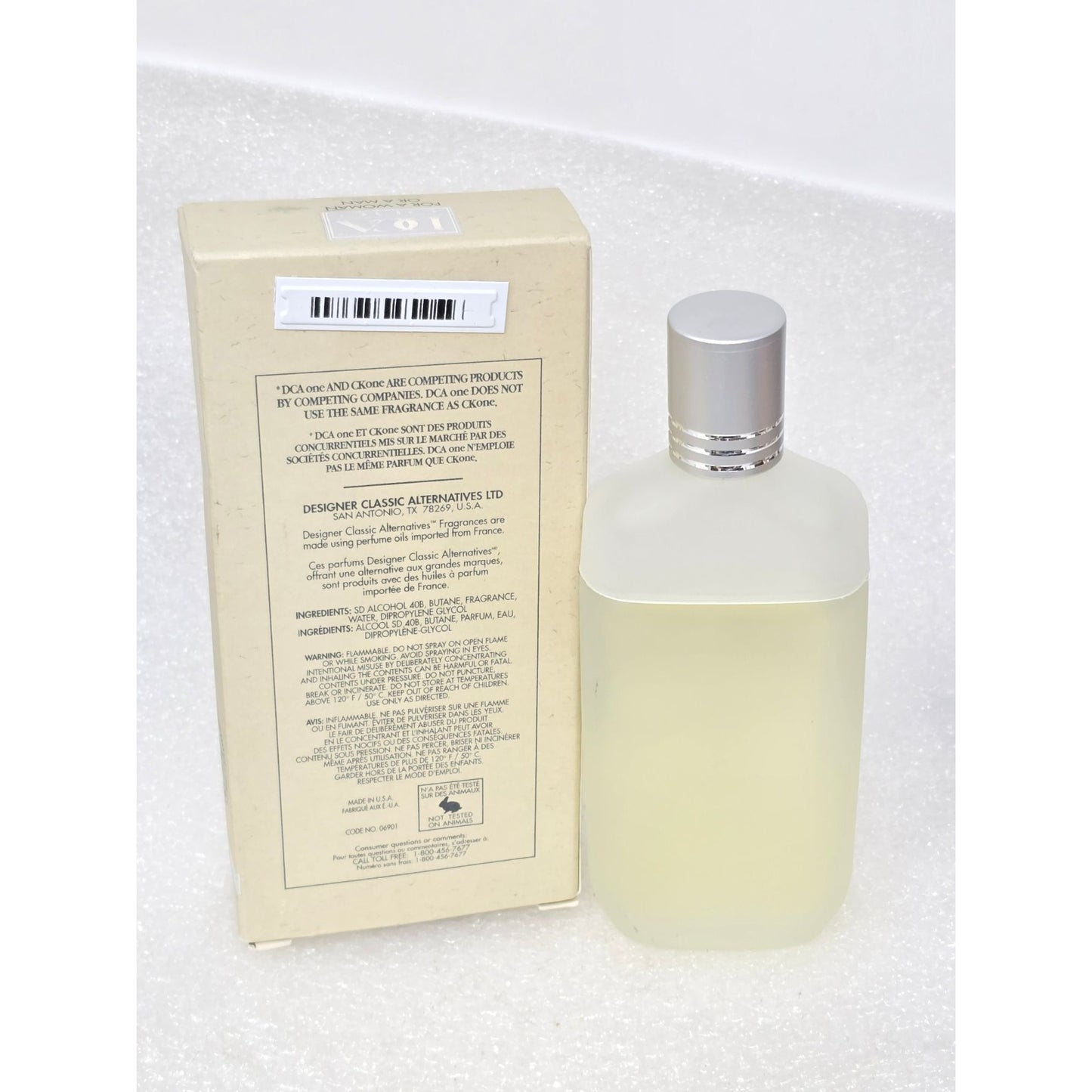 DCA One Unisex Fragrance Cologne Spray 3 Oz 85 Ml