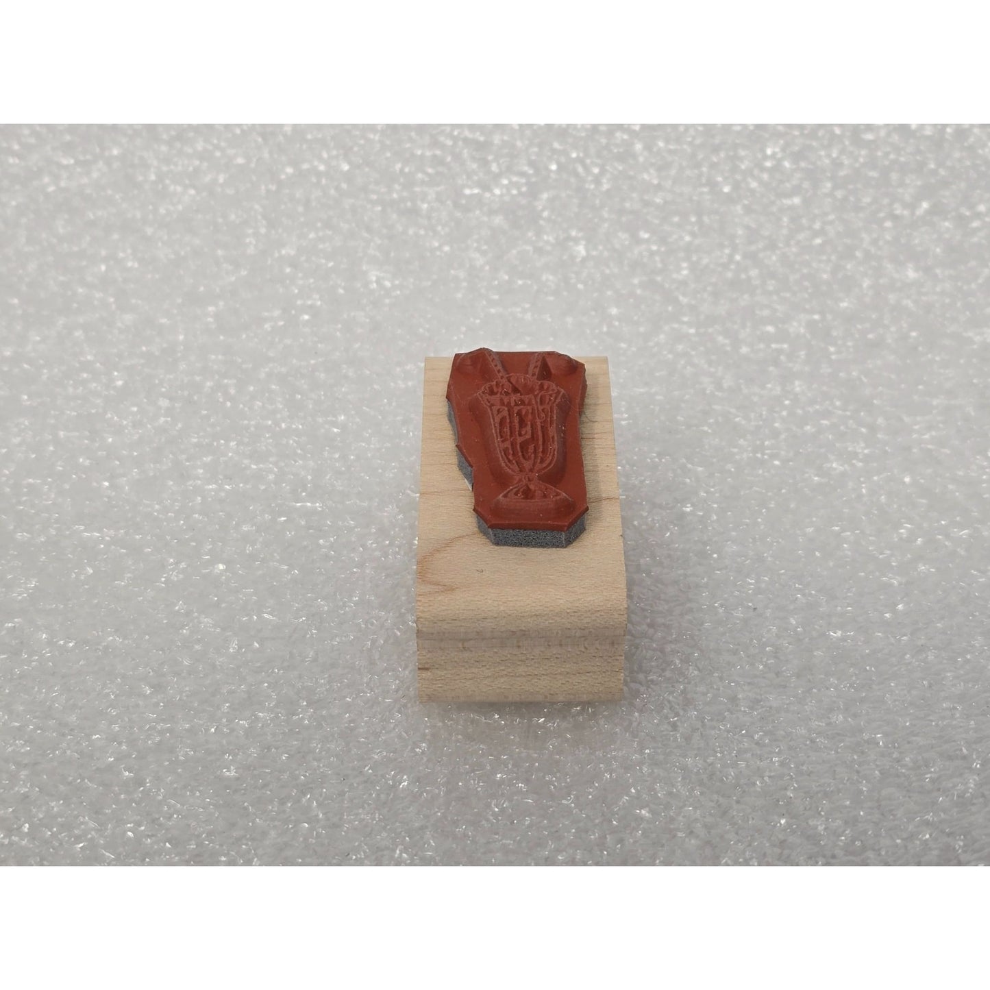 Milkshake Rubber Stamp By Stampin Up! Wood-Mounted Crafting Tool For Scrapbooking & Card Making
