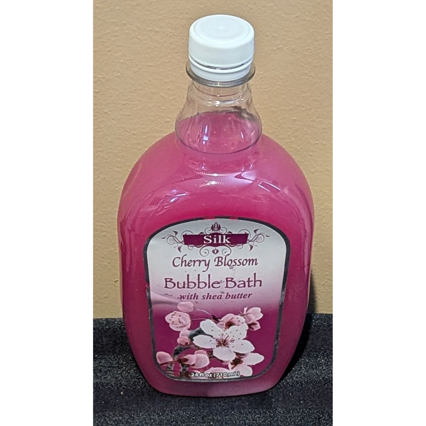 Silk Cherry Blossom Bubble Bath With Shea Butter 24 Fl Oz