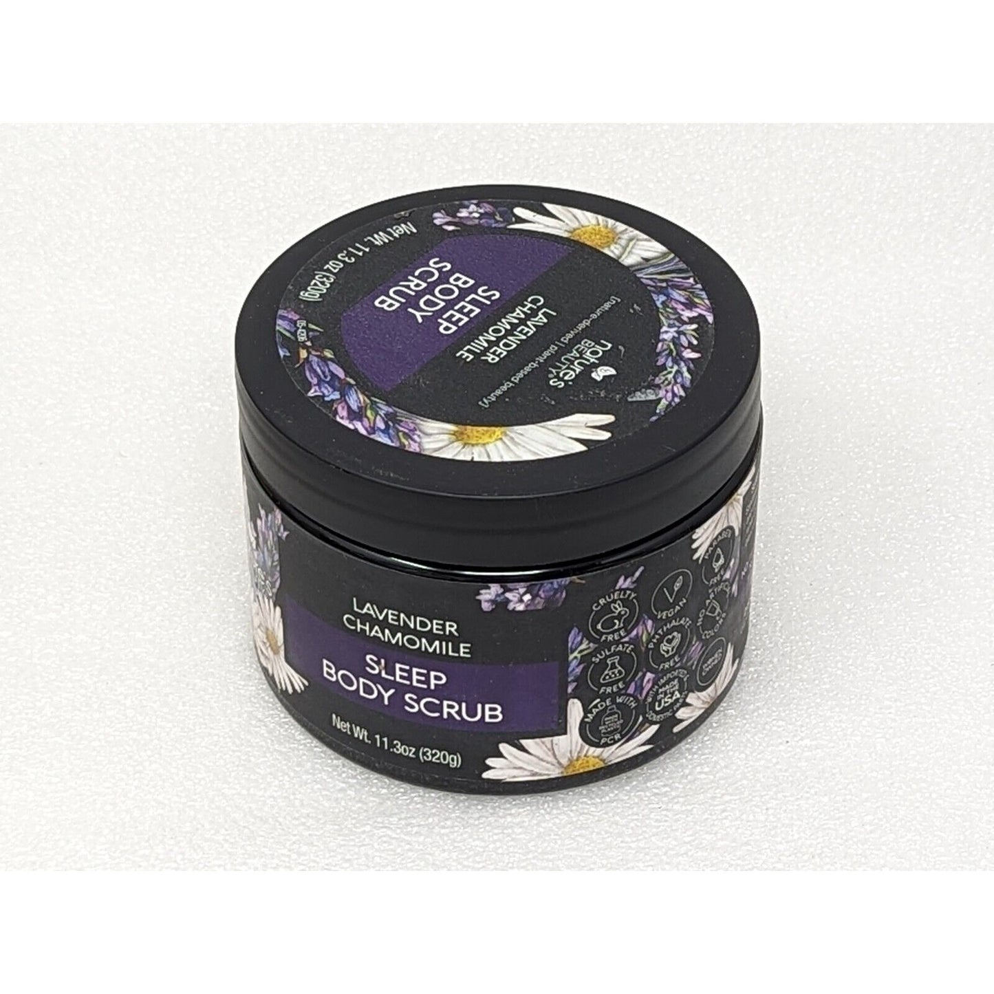 Natures Beauty Lavender Chamomile Sleep Body Scrub