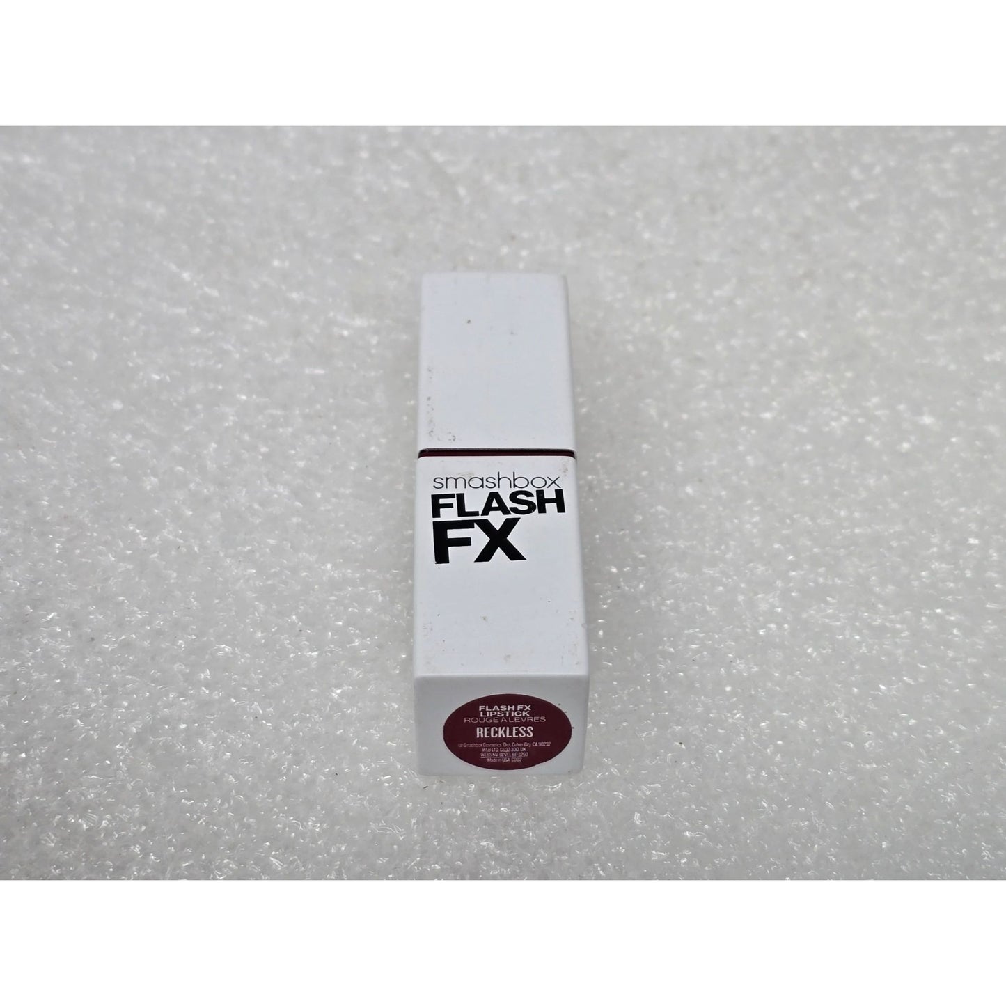 Smashbox SBX Rated Flash FX Lipstick Reckless Rich Berry Color Creamy Finish
