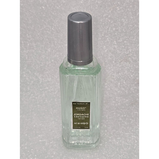 Jordache Textures Hugo Cologne For Men Eau De Toilette 2.5 Oz