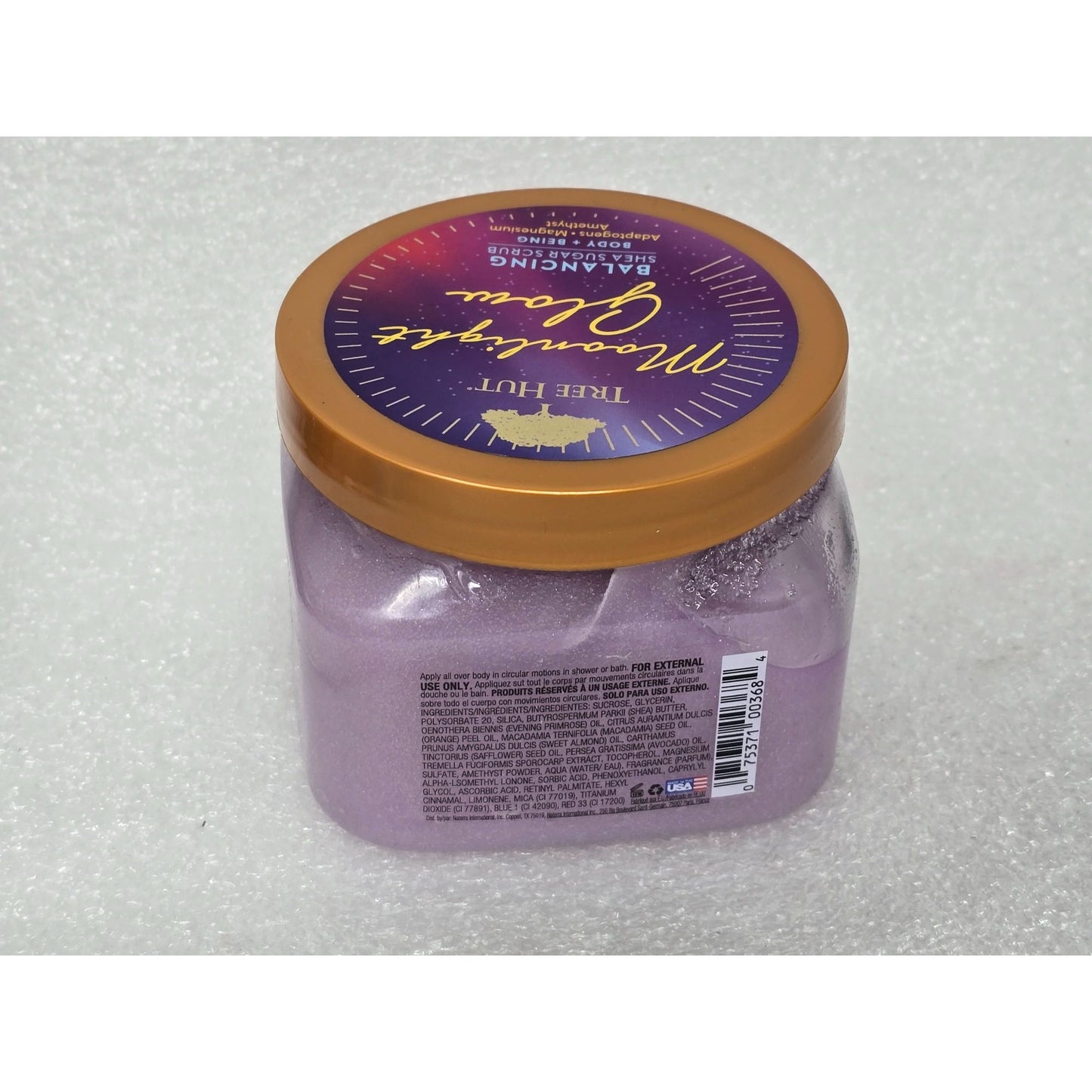 Tree Hut Moonlight Glow Shea Sugar Scrub 18 Oz For Body & Bath