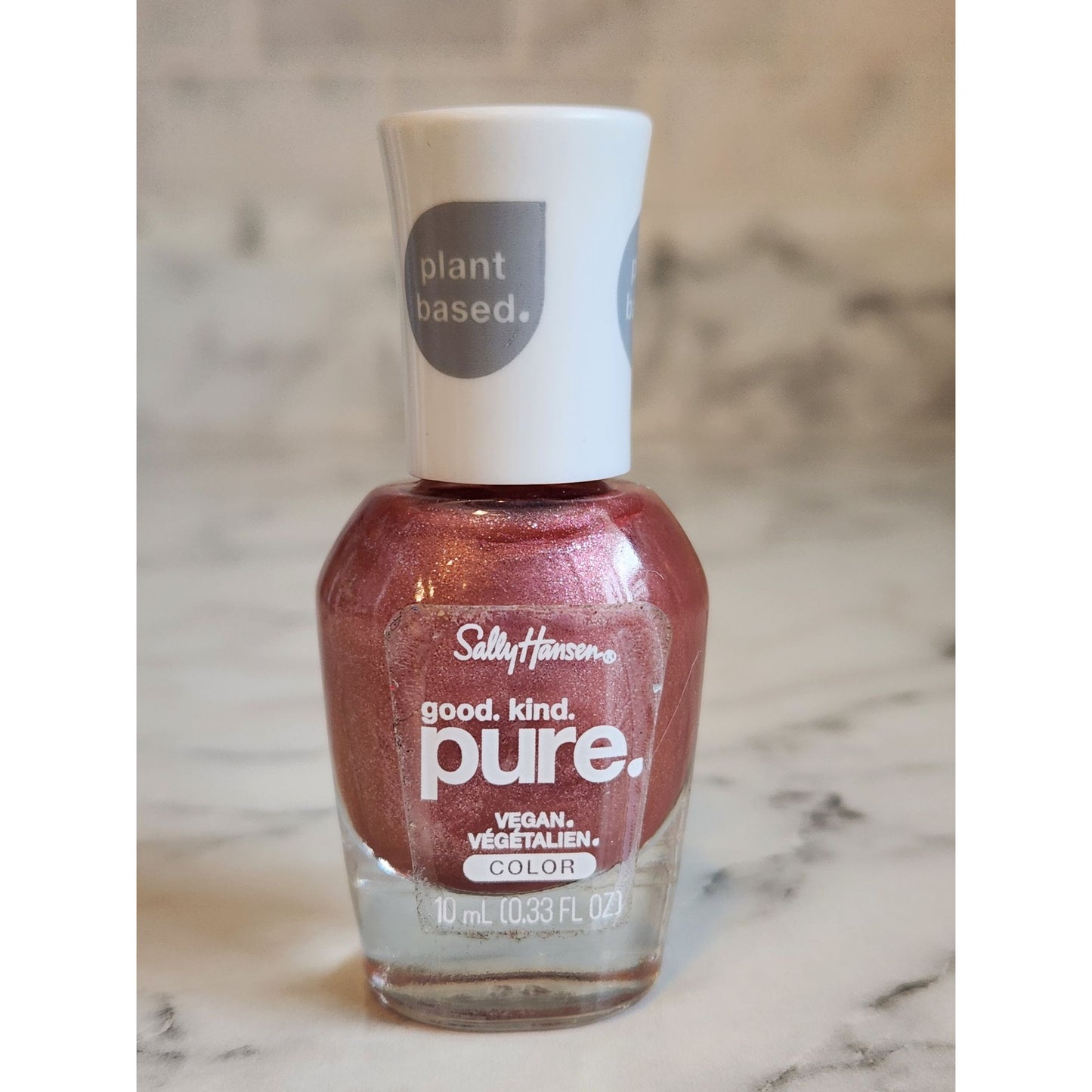 Sally Hansen Good Kind Pure Nail Polish 250 Pink Sapphire Vegan Plant-Based